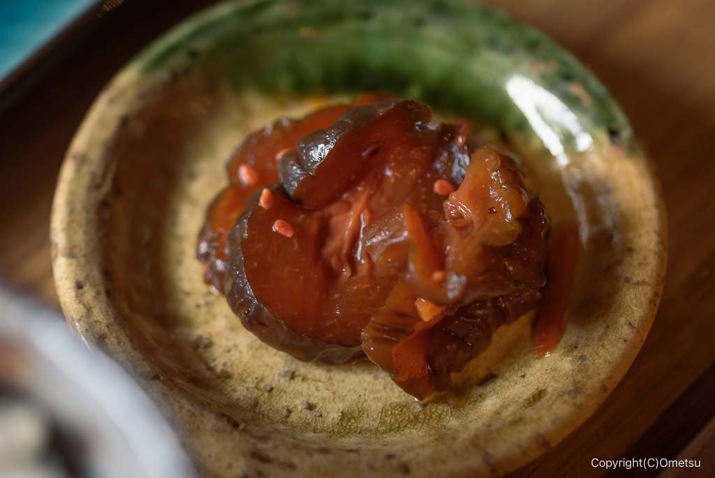 奥多摩アウトドアステーションの、漬物