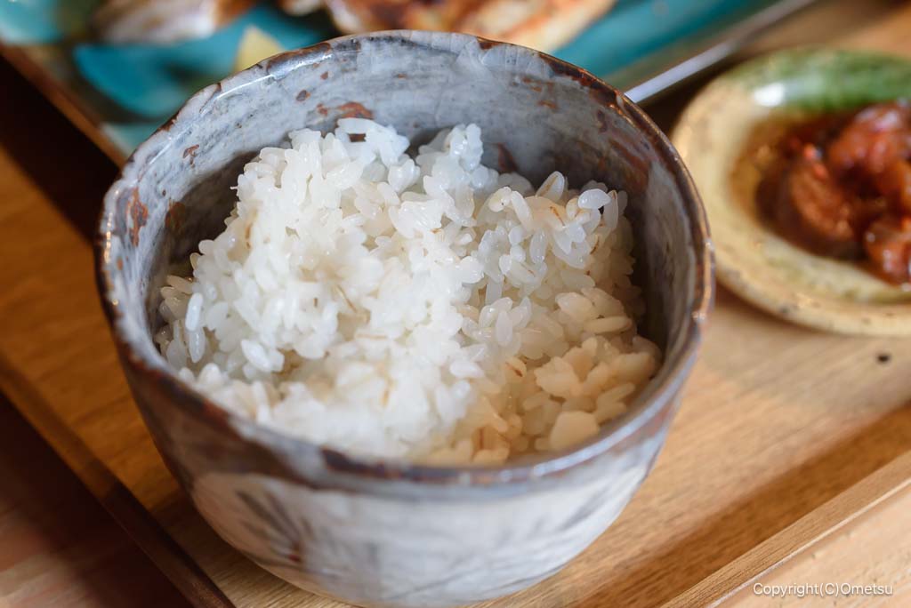 奥多摩アウトドアステーションの、釜焚きご飯