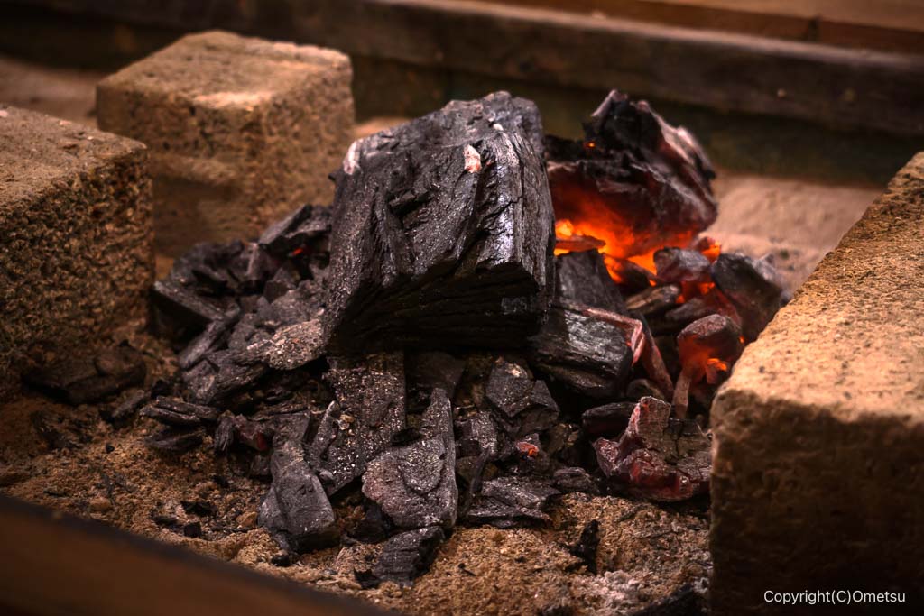 奥多摩アウトドアステーションの、囲炉裏
