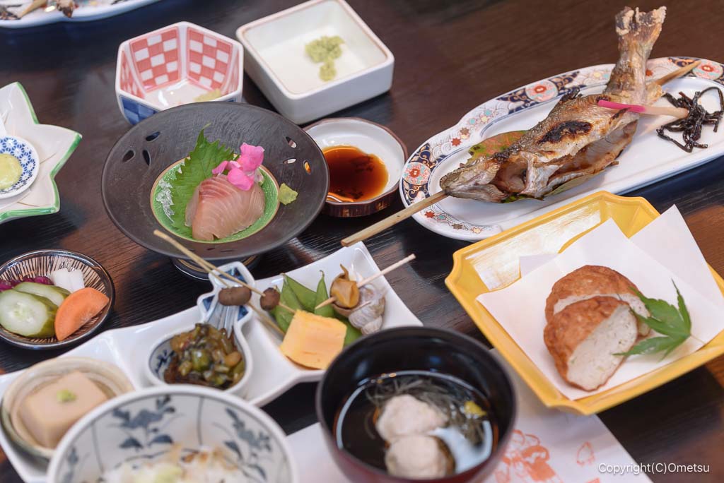 奥多摩・荒澤屋の料理