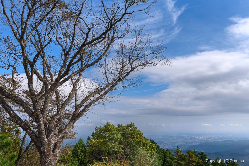 日の出山・山頂からの展望