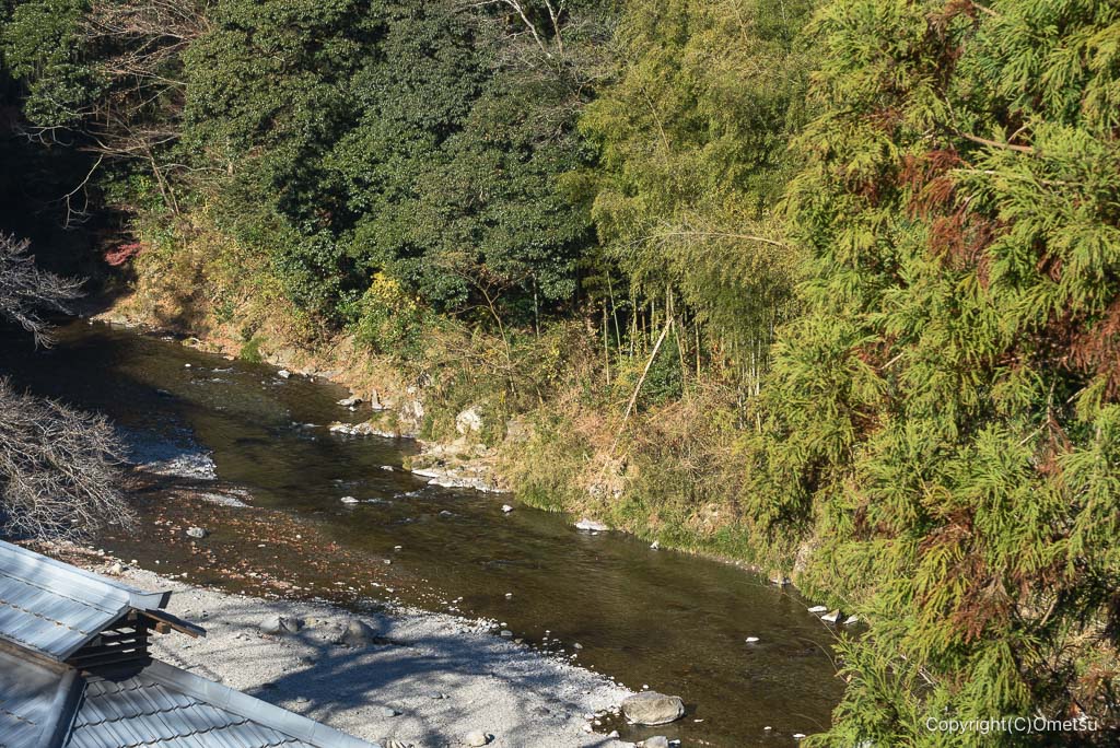 あきる野・VANCOUVER COFFEE Espressoからの、秋川渓谷