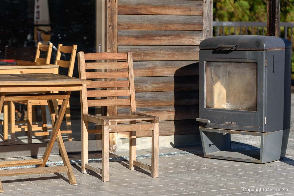 あきる野・VANCOUVER COFFEE Espressoの、テラス席