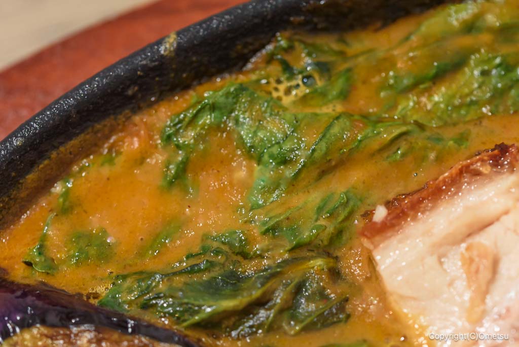 福生・Maria’s Terraceの、カレ・カレのチンゲンサイ