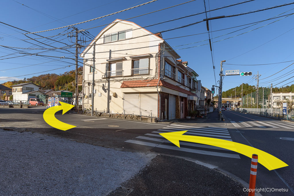 青梅鉄道公園入口交差点