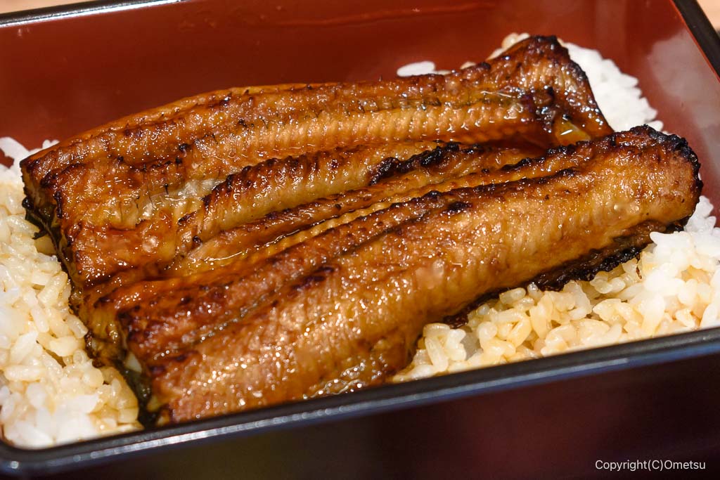 鰻の成瀬 の、うな重・並・梅の、ウナギの蒲焼き