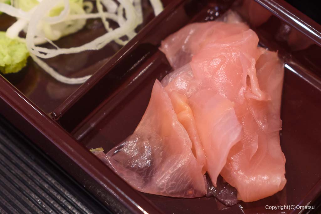 鰻の成瀬の、ガリ