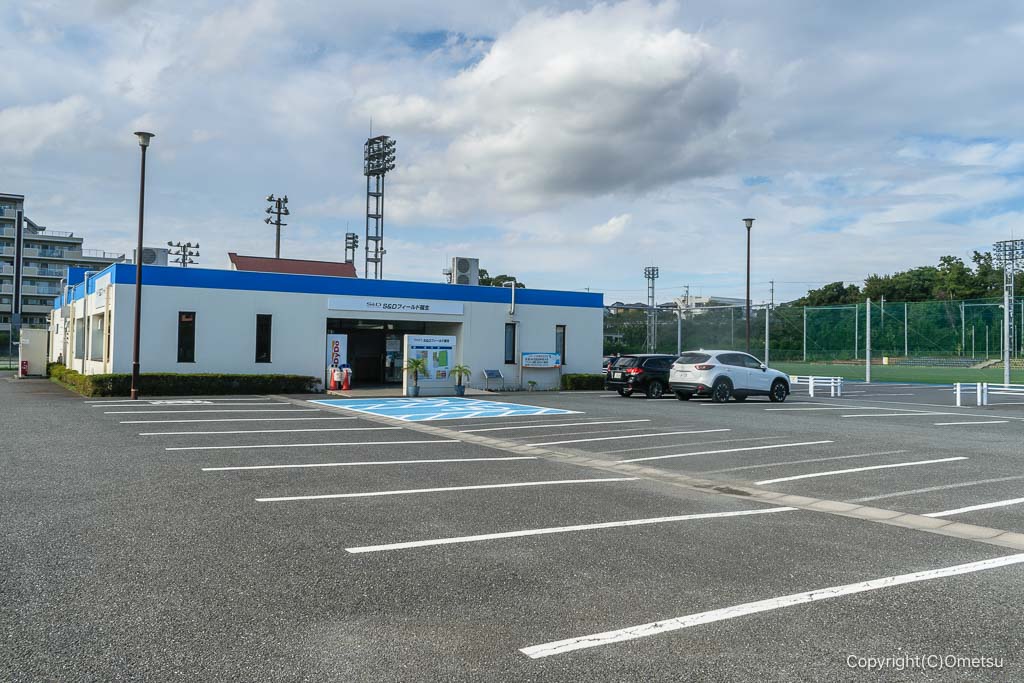 福生河原支線・廃線跡、貨物駅付近の現在