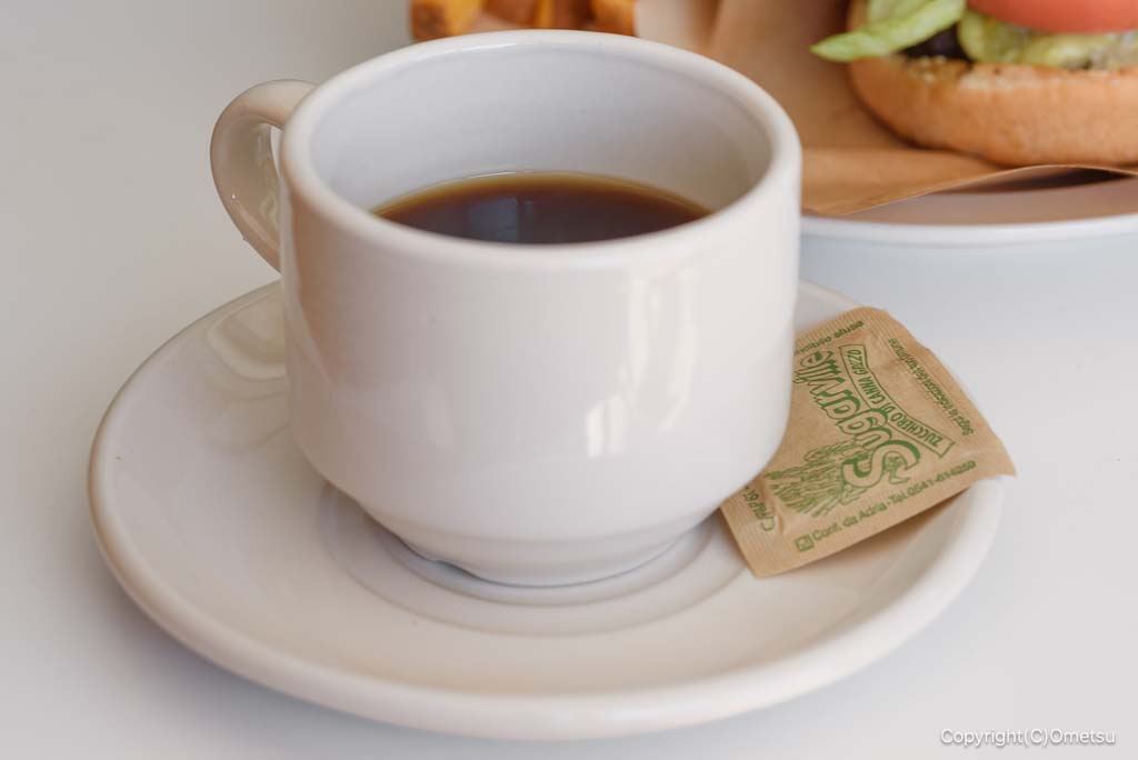 サンライズこやす 併設の、こやすカフェの、コーヒー