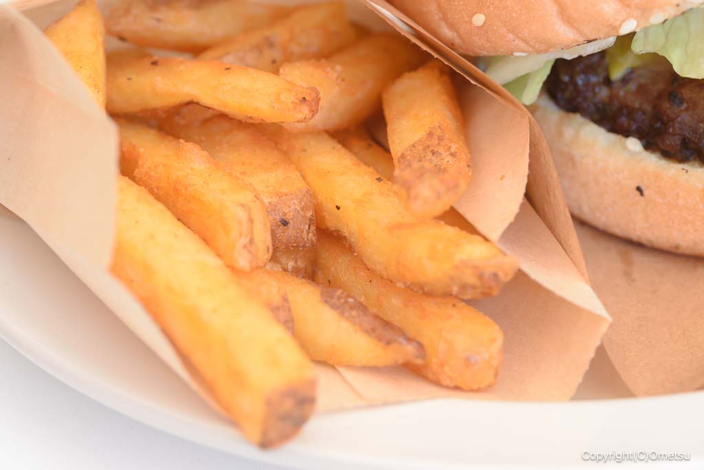 サンライズこやす 併設の、こやすカフェの、ポテト