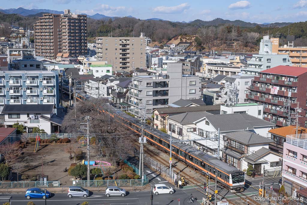 青梅線・東青梅付近