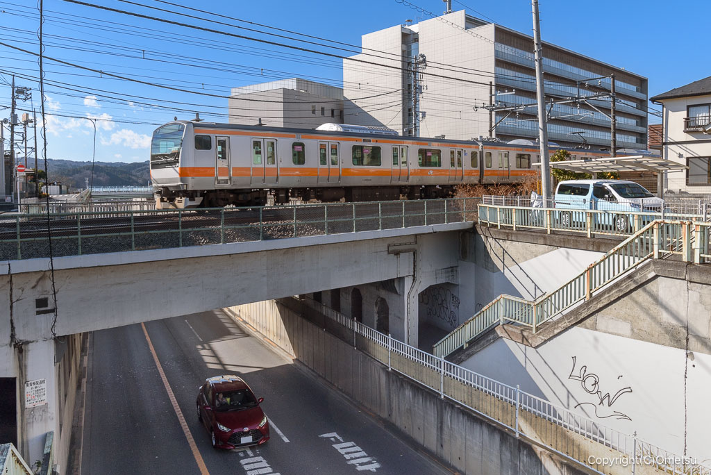 青梅線・青梅街道立体交差