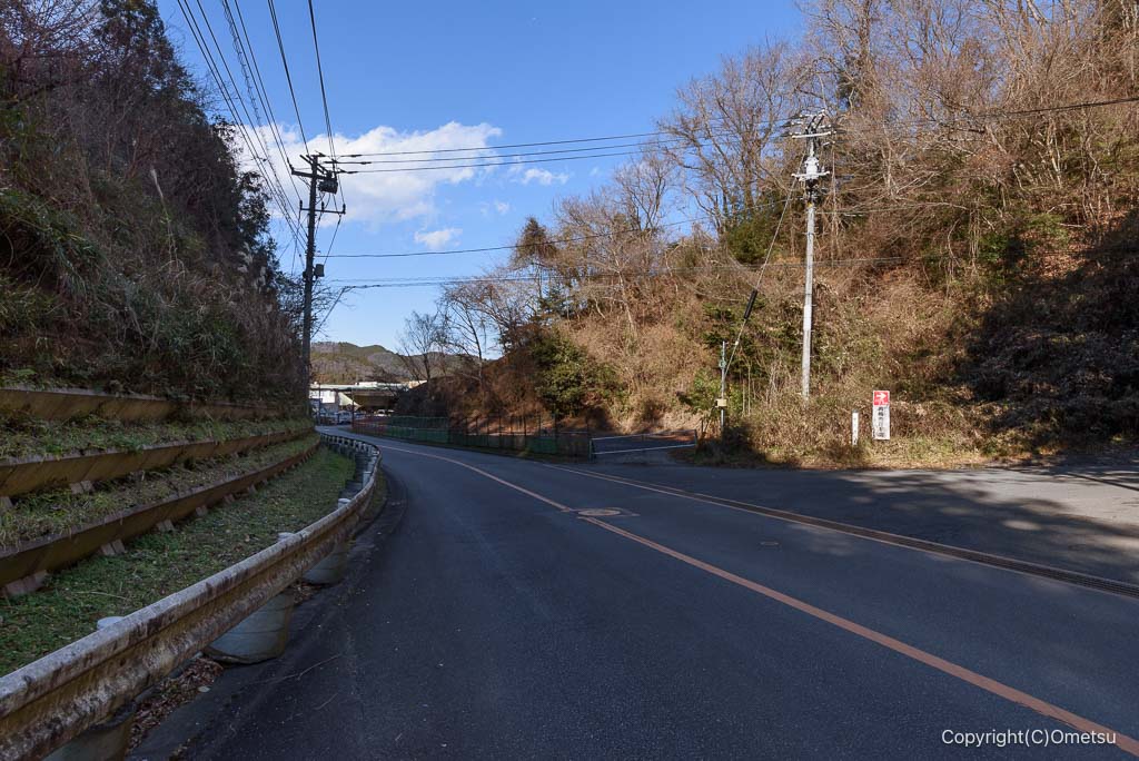黒沢専用軌道跡・天寧寺坂通り