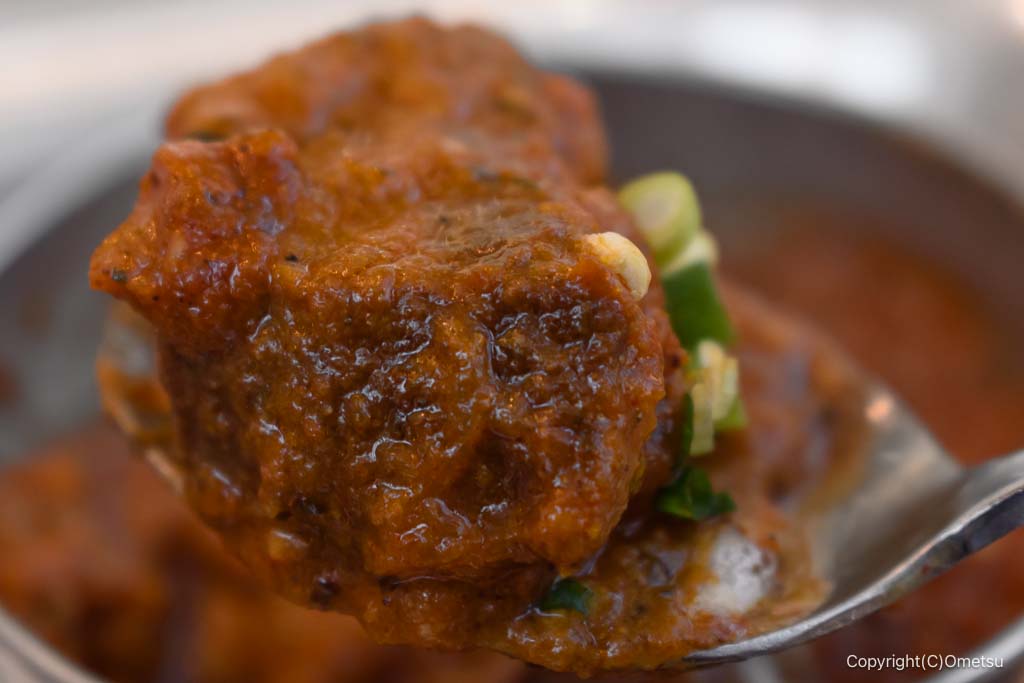 インドレストラン マサラ西友羽村店の、マトンカレー