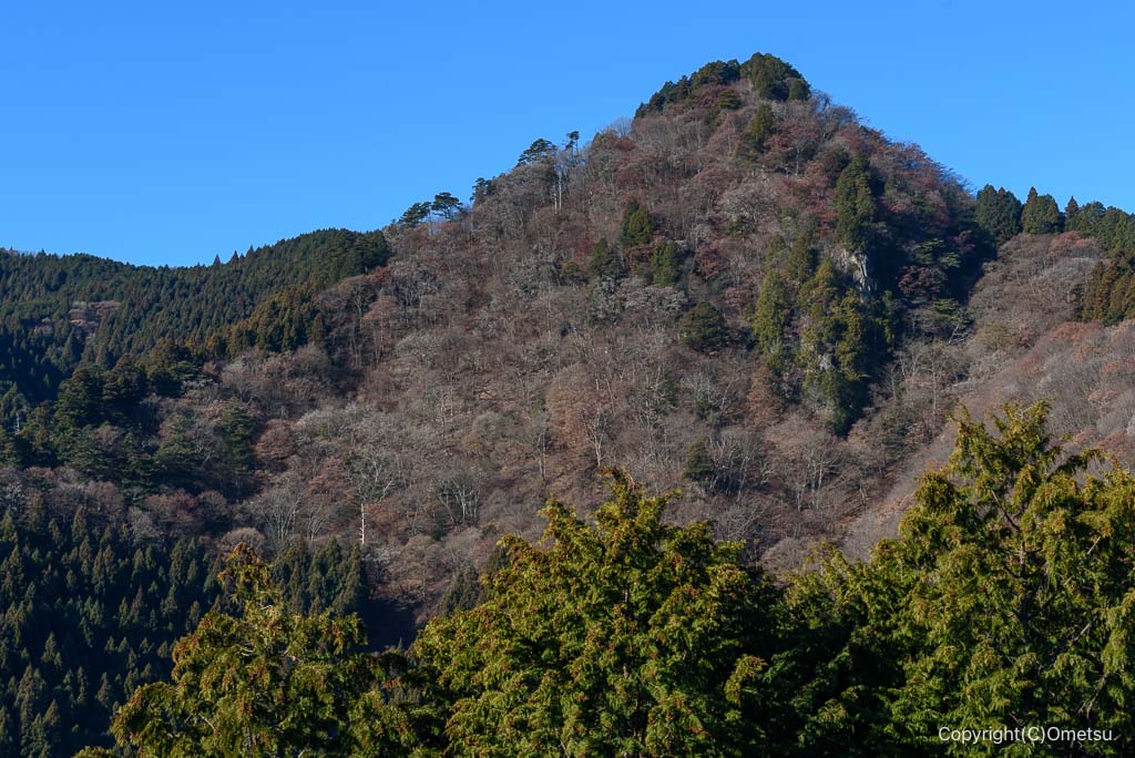 青梅市・御岳山、長尾平からの奥の院