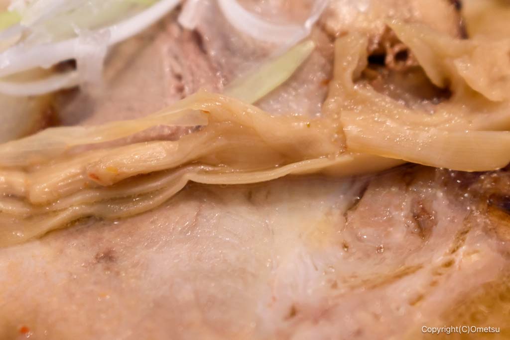 青梅 ○坊本店の、メンマ