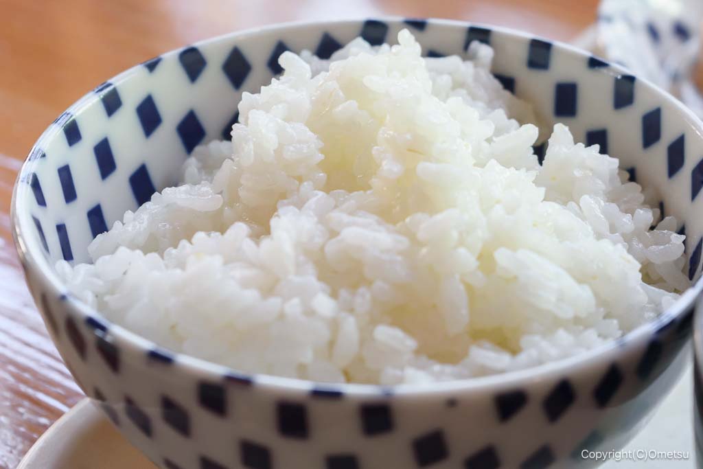 瑞穂町・ハーフタイムの、ご飯