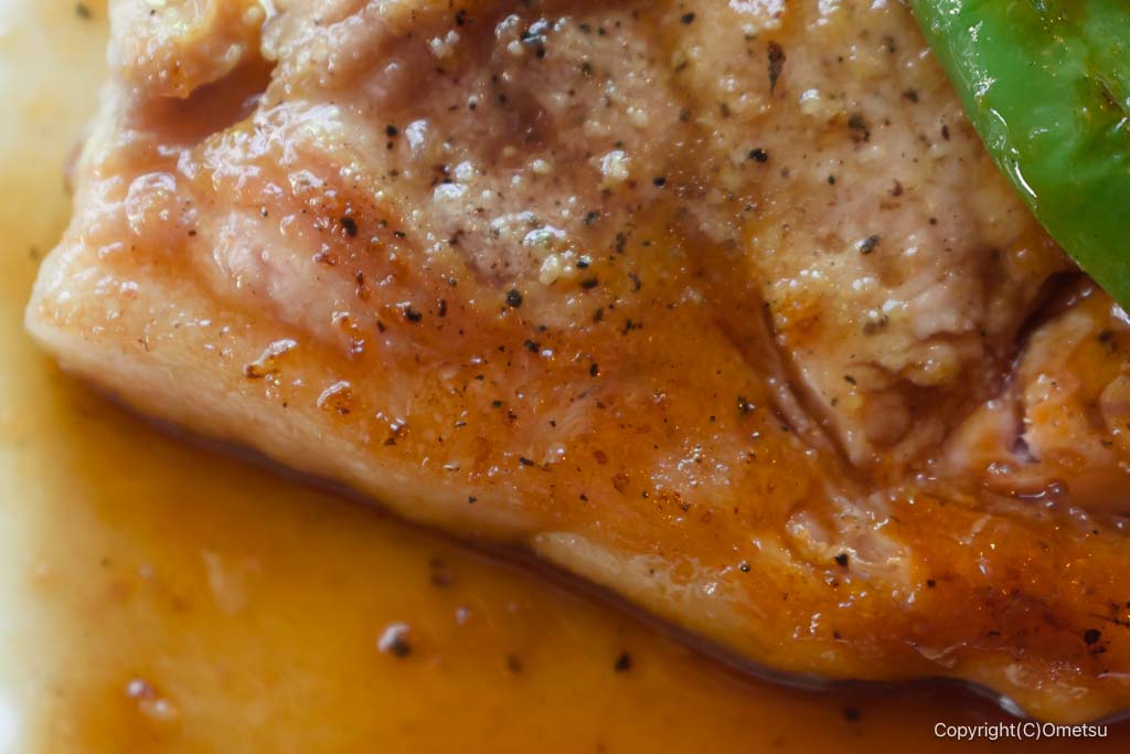 瑞穂町・ハーフタイムの、ポークジンジャーのソース