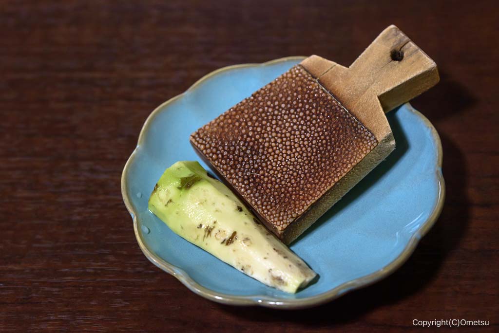 青梅市・御岳渓谷の、隼の、生ワサビ