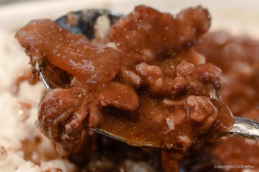 羽村もうもう亭の、ハッシュドビーフのルー