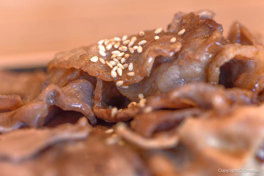 牛角焼肉食堂の、牛カルビ