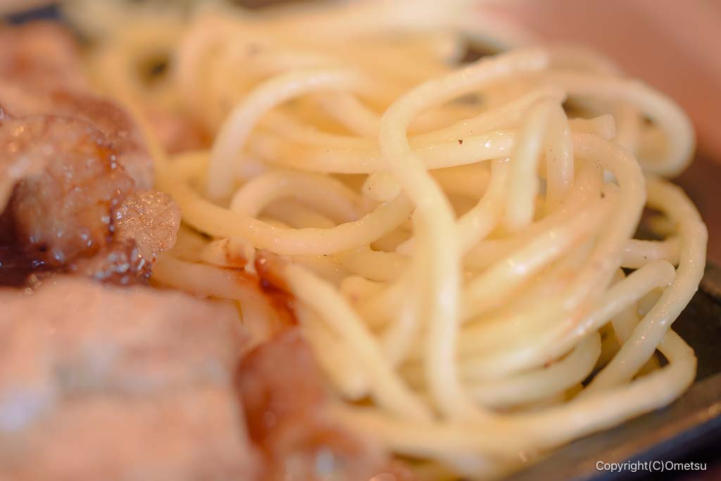 牛角焼肉食堂の、スパゲティ