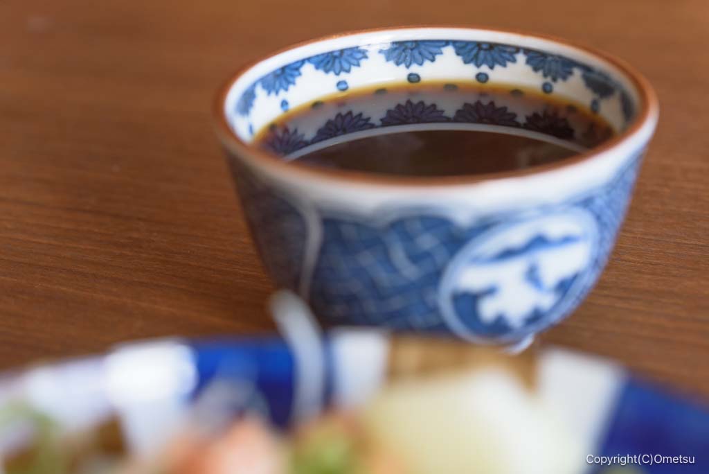 青梅のハンバーガー店・杉屋の、セットコーヒー