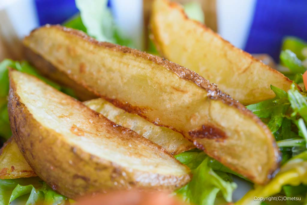 青梅のハンバーガー店・杉屋の、ポテト