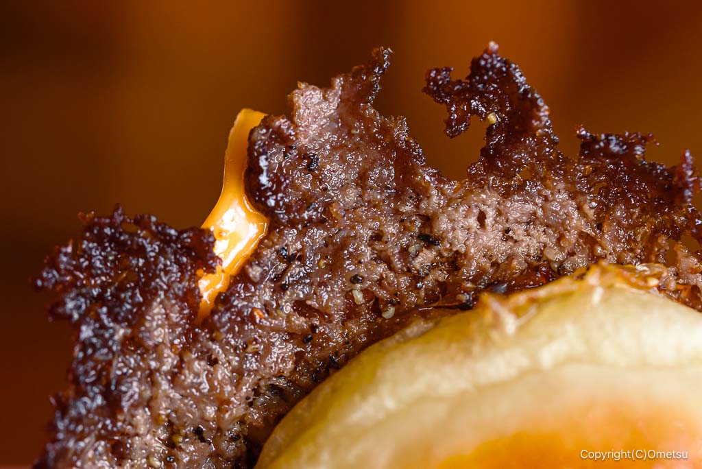 青梅のハンバーガー店・杉屋の、スマッシュバーガー