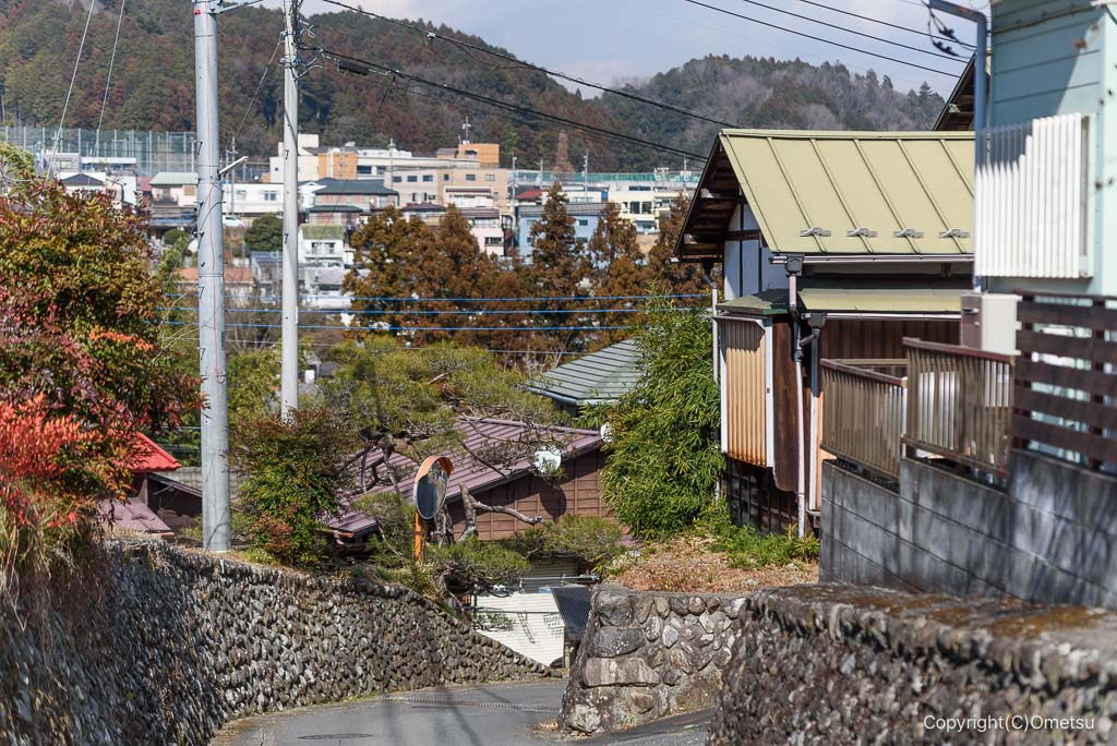 あきる野・広徳寺付近の集落