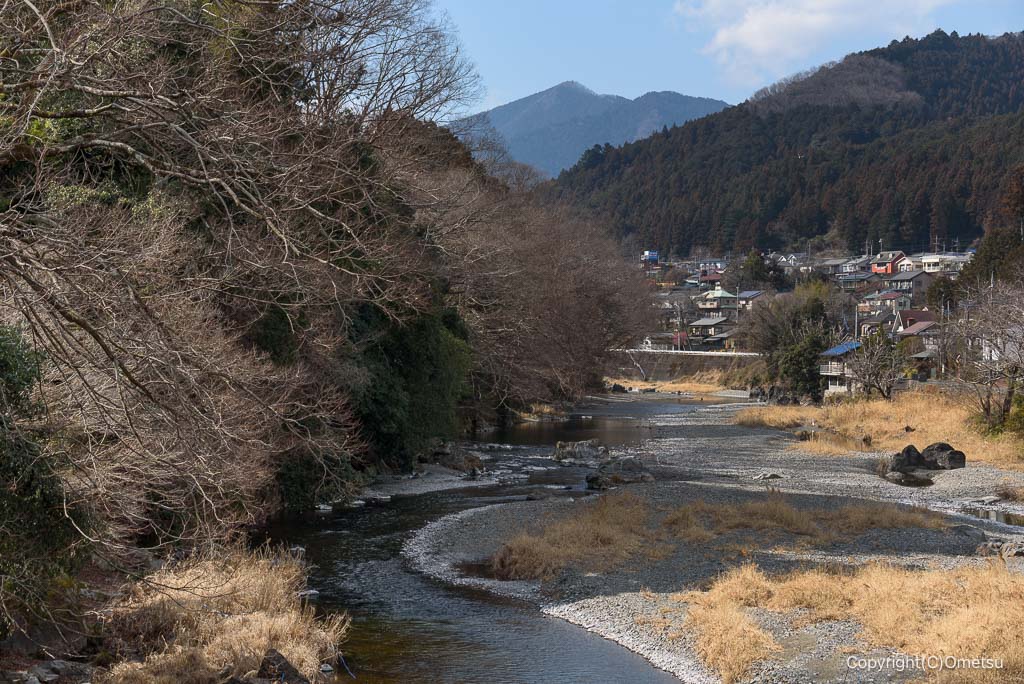 あきる野・小和田橋からの光景