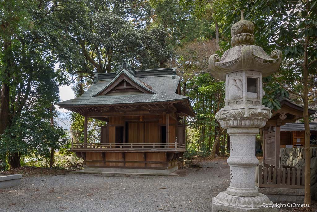 あきる野・阿伎留神社・神楽殿