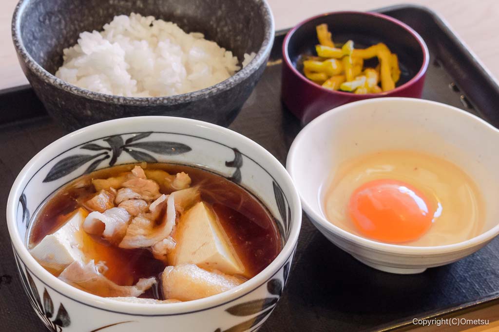 久兵衛屋 青梅新町店の、朝食・肉汁定食