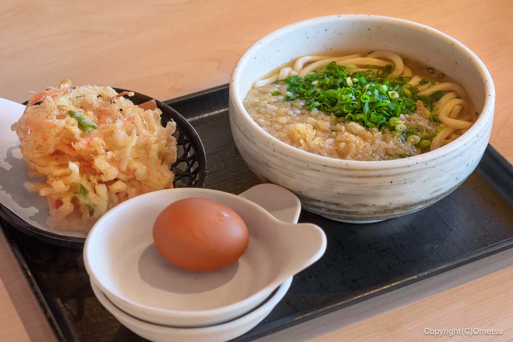 久兵衛屋 青梅新町店の、朝食・かきたまうどん