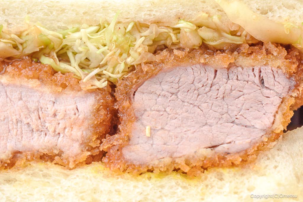 福生市・フォルテの、ひれかつサンドイッチ