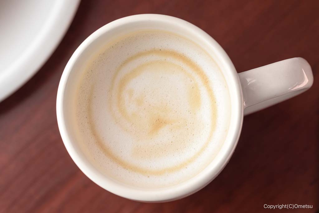 福生市・フォルテの、カフェラテ