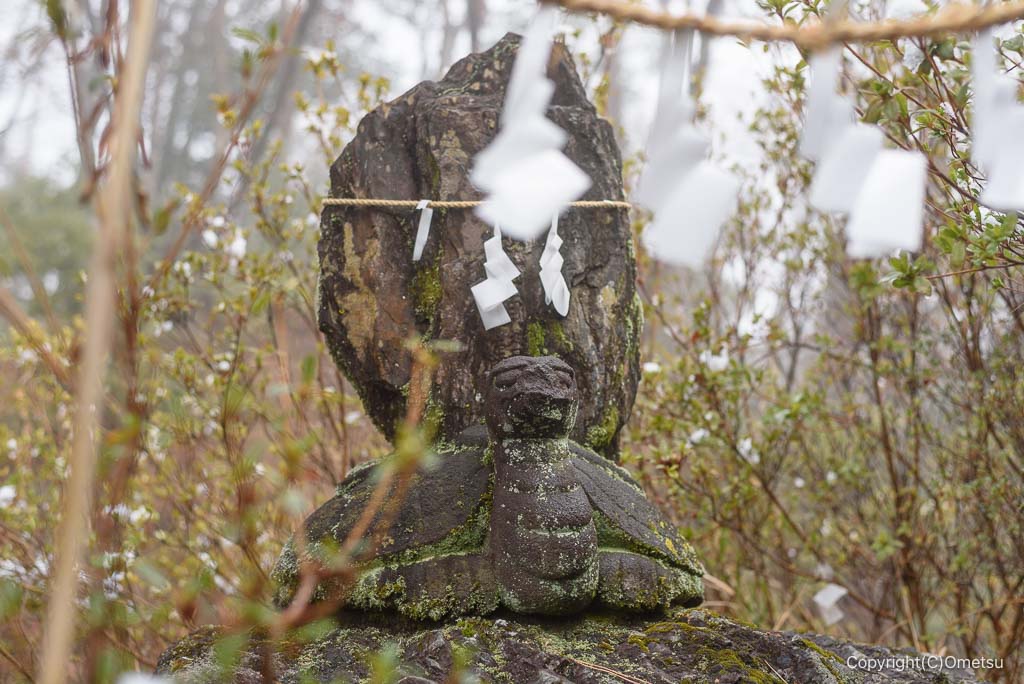 永山丘陵・金比羅神社の妙見様