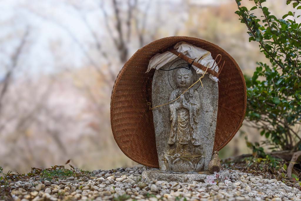青梅・霞丘陵ハイキングコースの、お地蔵さん