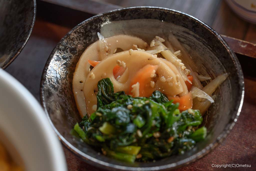 日の出町・花みずきの、小鉢