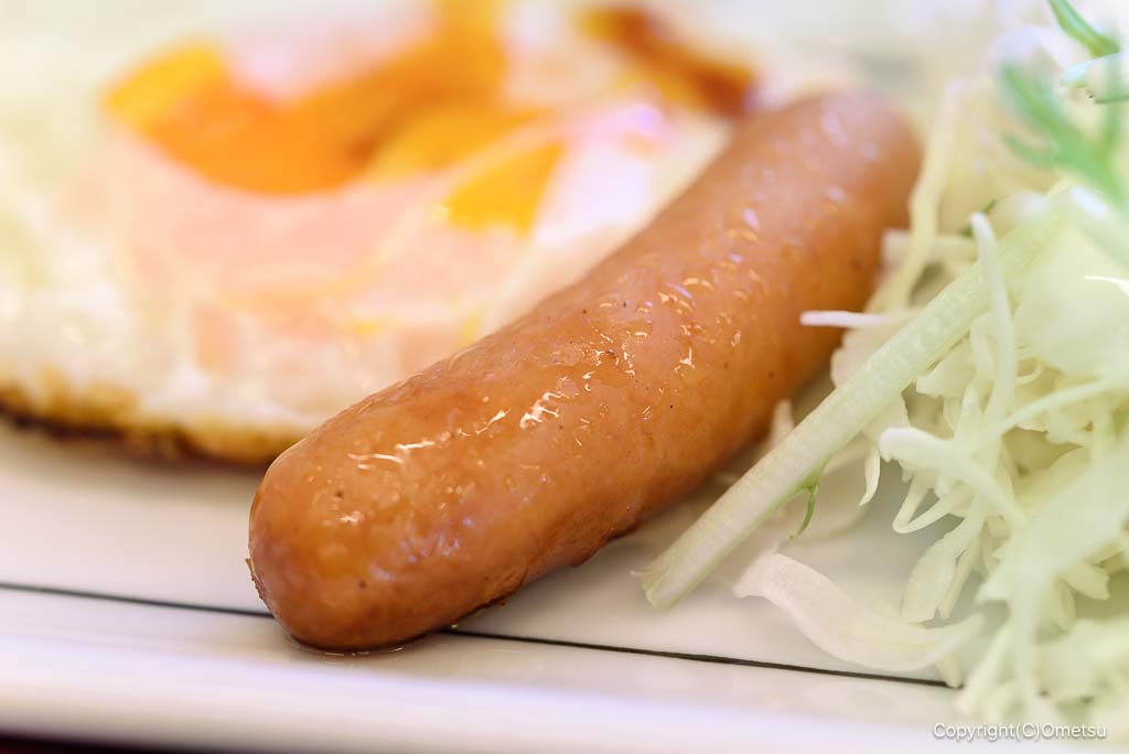 山田うどん食堂の、ウインナー