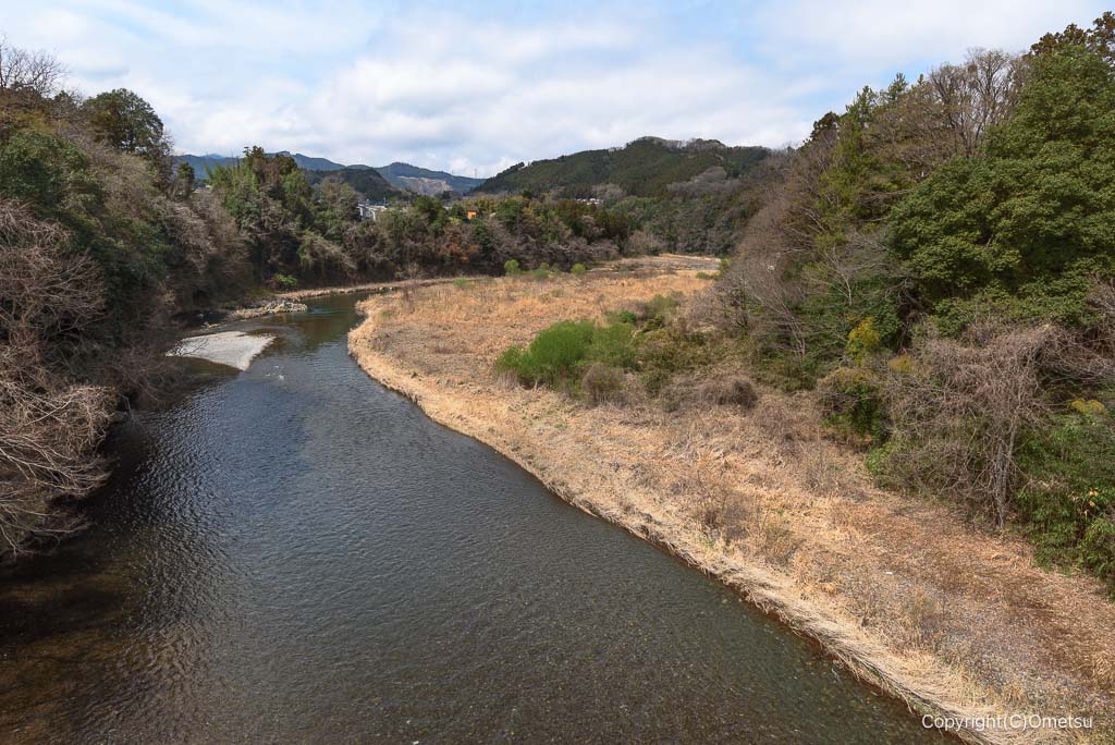 青梅市・万年橋からの光景