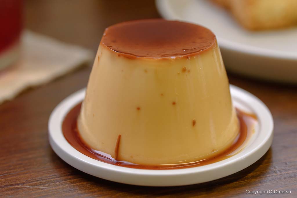 青梅・ORITOの、自家製プリン