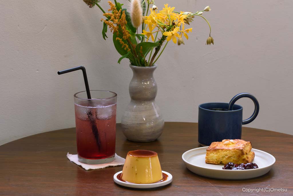 青梅・ORITOの、スイーツとドリンク類