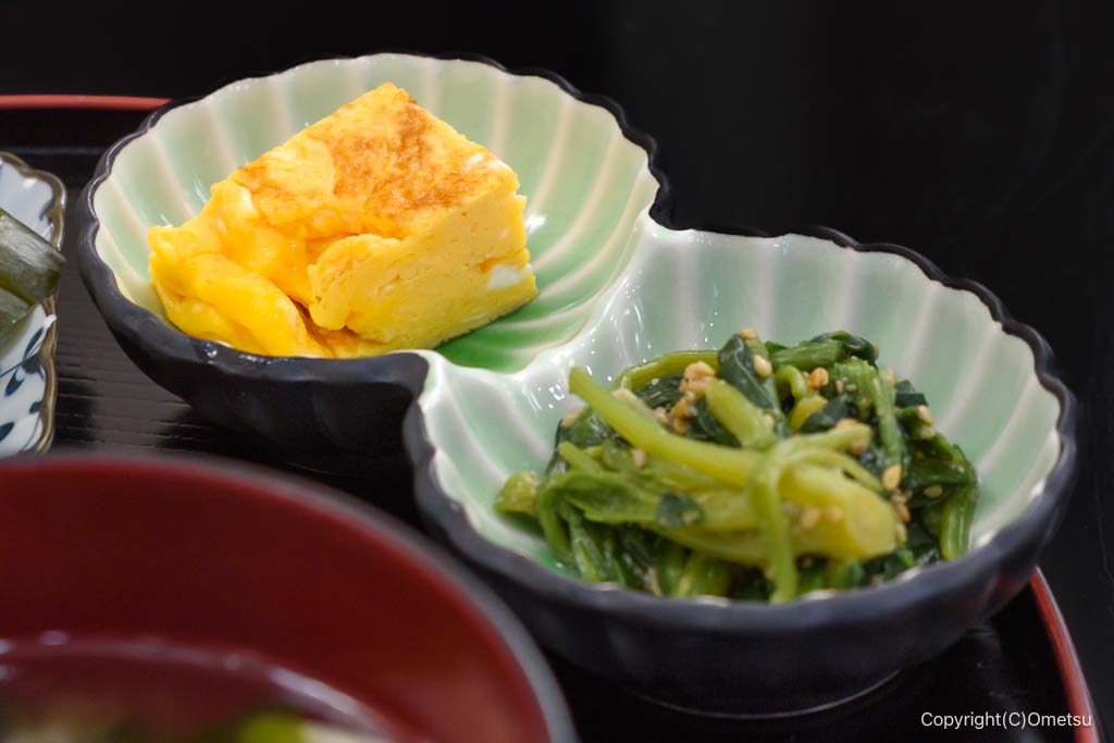 青梅市「食事処 里味」の、惣菜