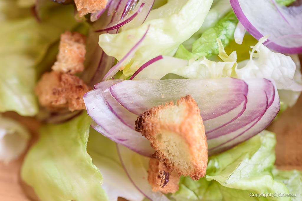 奥多摩・アースガーデンの、サラダ