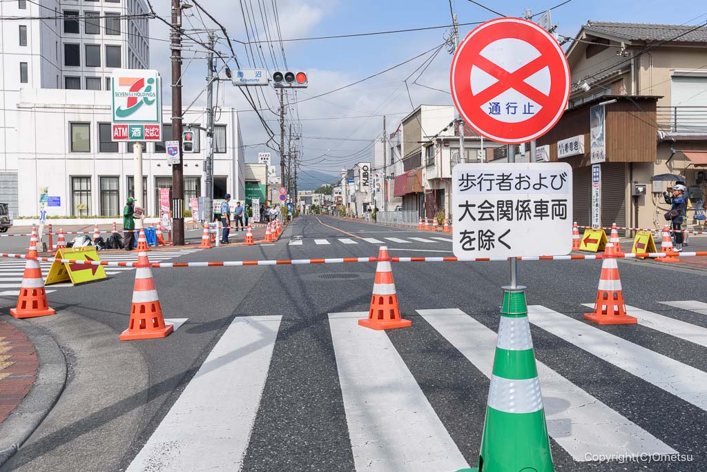 THE ROAD RACE TOKYO TAMA 2025の、通行規制