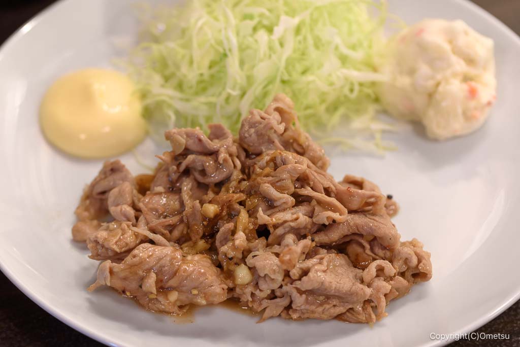 福生・義理TANDOORI HOUSEの生姜焼き