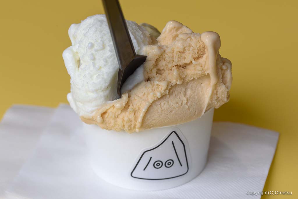 青梅・御岳の、MITAKE HOLIDAY GELATOの、ジェラート