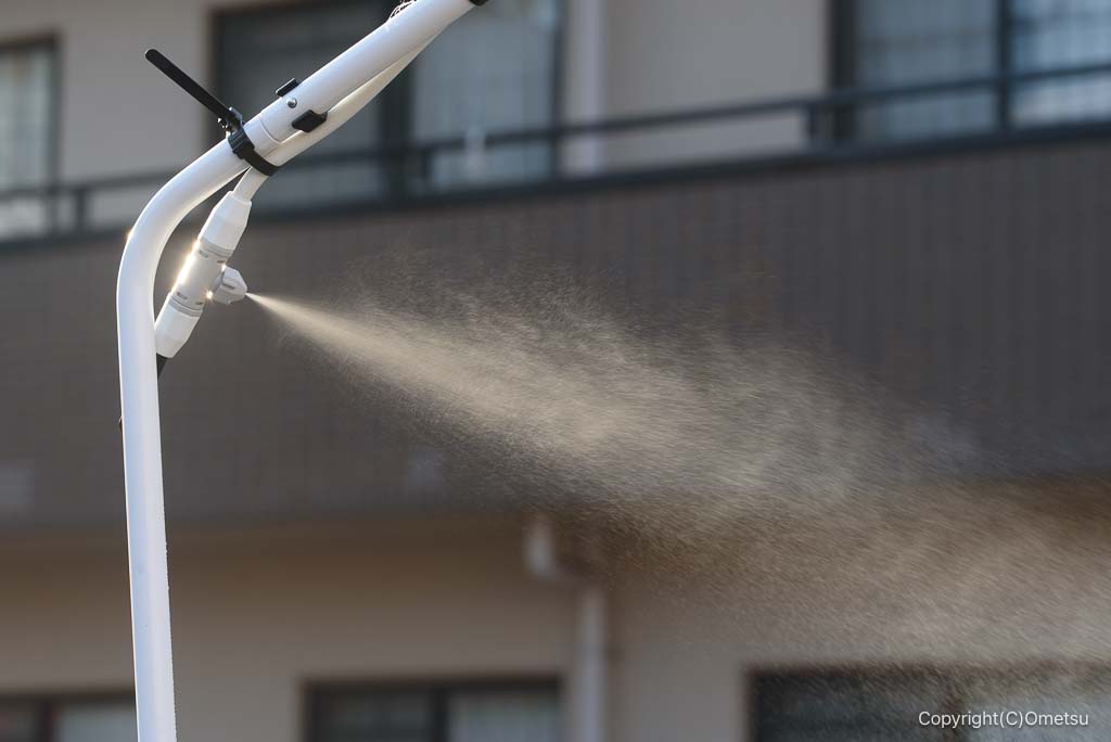 第75回福生七夕祭りの、ミスト