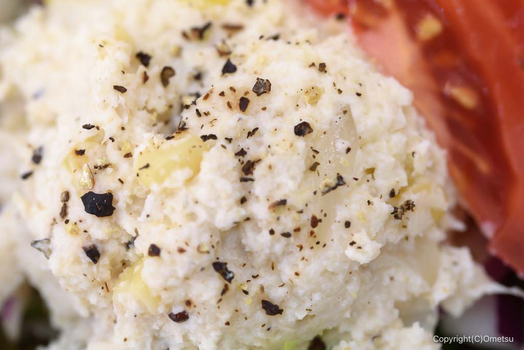 青梅市・Toful Bagel cafeのおからサラダ